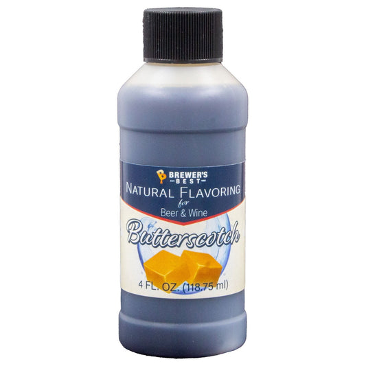 All Natural Butterscotch Flavouring - 4 fl oz (118 ml)
