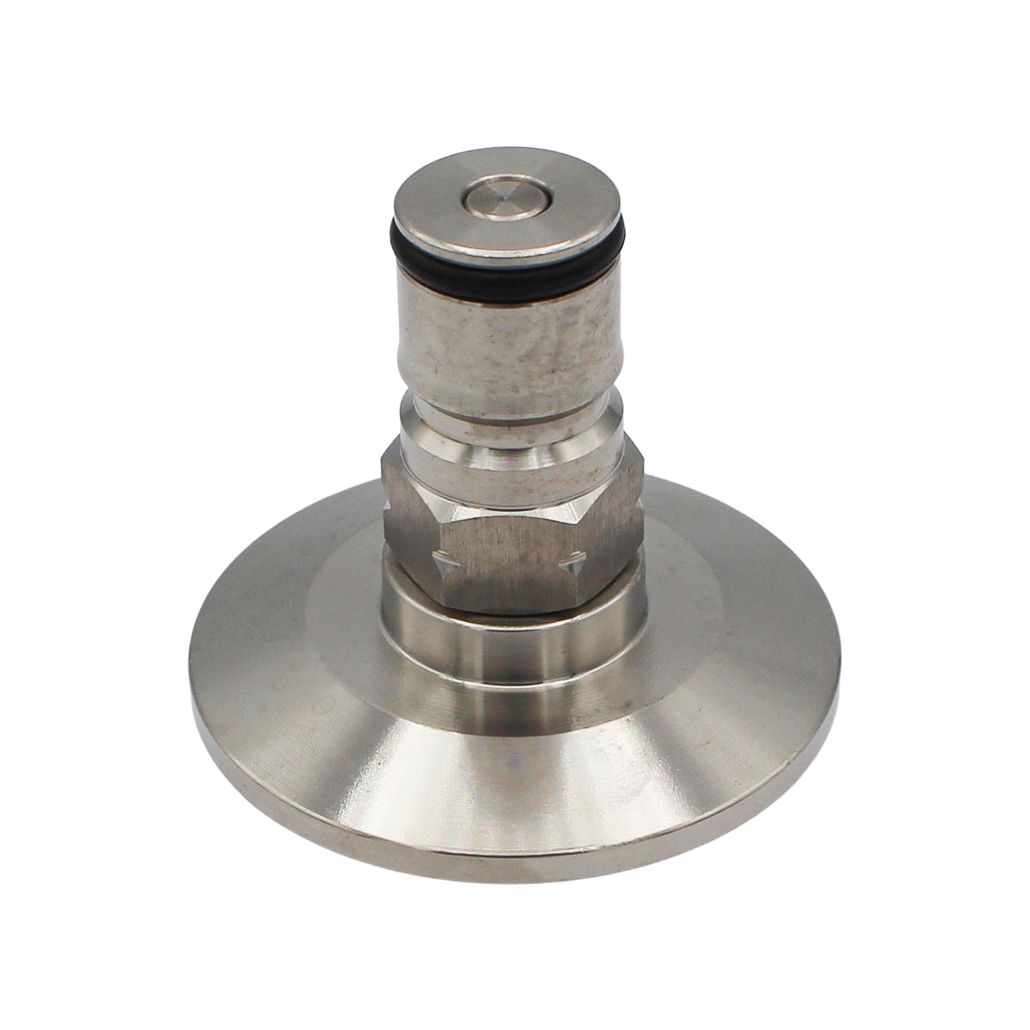 Stainless Steel 1.5 TC Ball Lock Post - 19/32" Gas