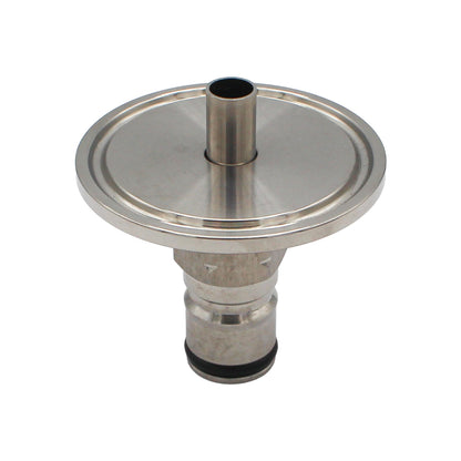 Stainless Steel 1.5 TC Ball Lock Post - 19/32" Gas