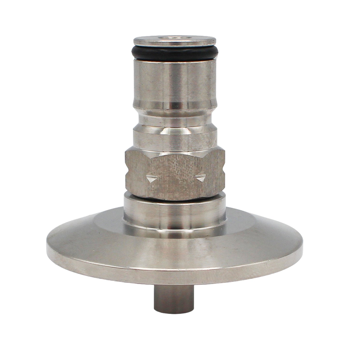Stainless Steel 1.5 TC Ball Lock Post - 19/32" Gas