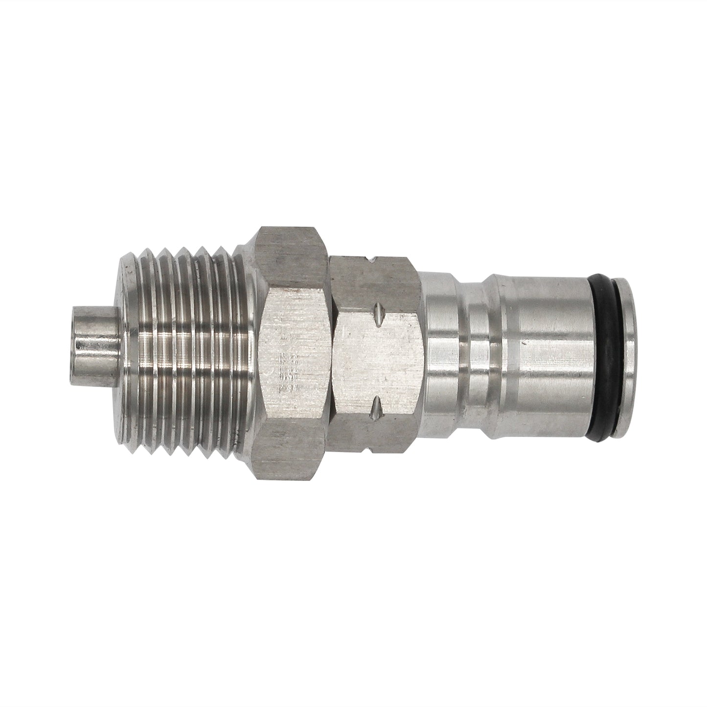 Single 19/32 Gas Ball Lock Post - 1/2" Male NPT