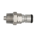 Single 19/32 Gas Ball Lock Post - 1/2" Male NPT