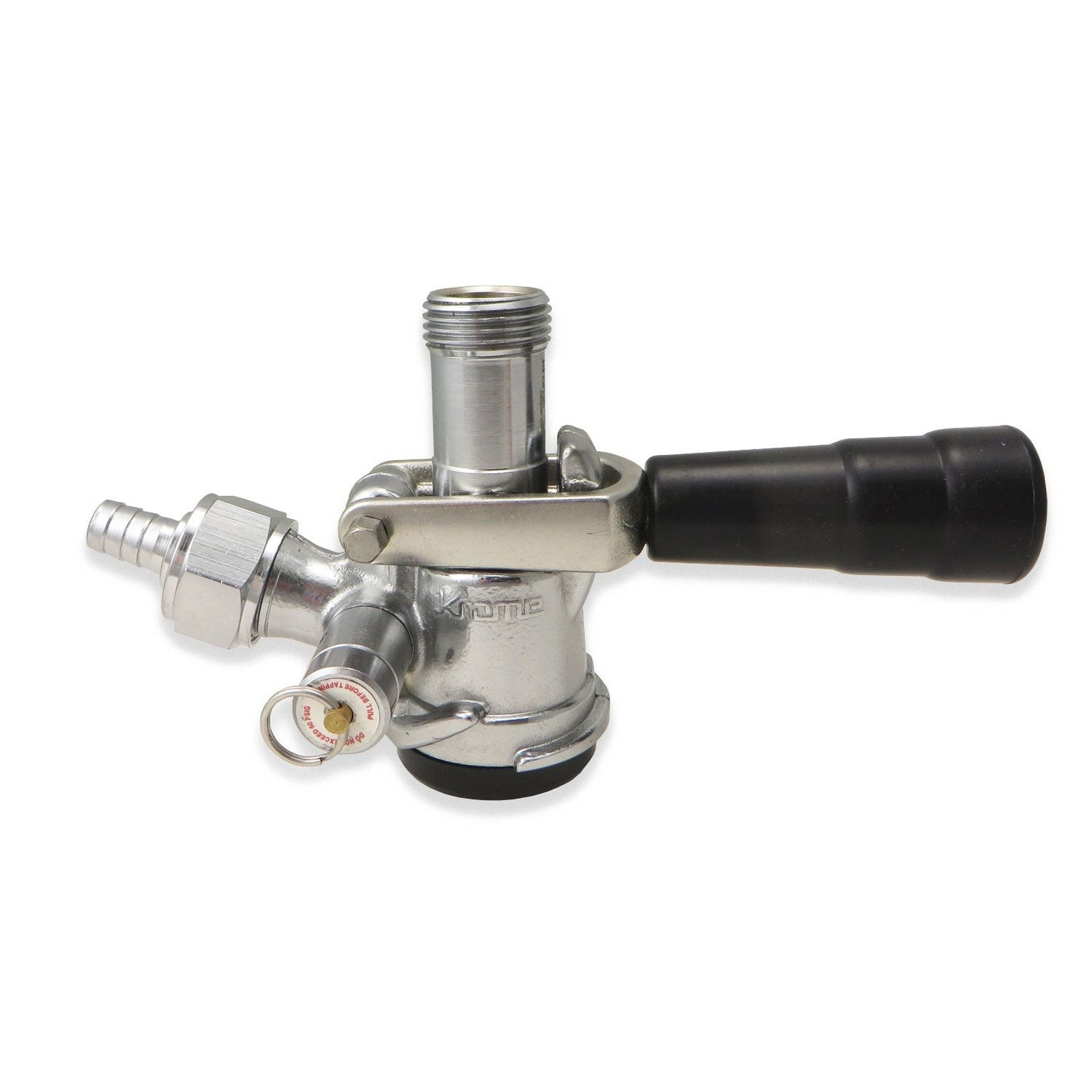 Sanke D Keg Coupler - Black Handle - Canadian Homebrewing Supplier - Free Shipping - Canuck Homebrew Supply