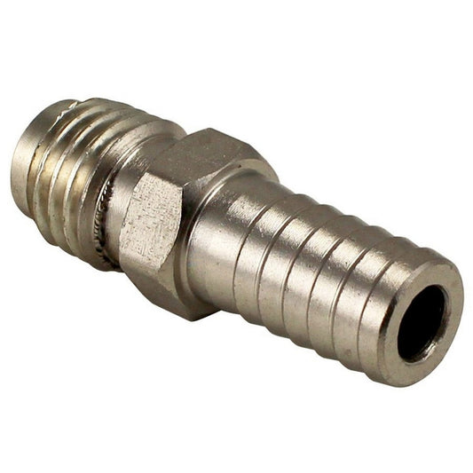 Stainless Steel Cold Plate Barb - 1/2" x 16 to 3/8" Barb - Canadian Homebrewing Supplier - Free Shipping - Canuck Homebrew Supply