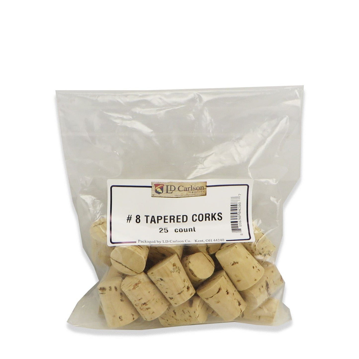 Tapered Wine Corks - No. 8 - 25 per bag