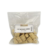Tapered Wine Corks - No. 8 - 25 per bag
