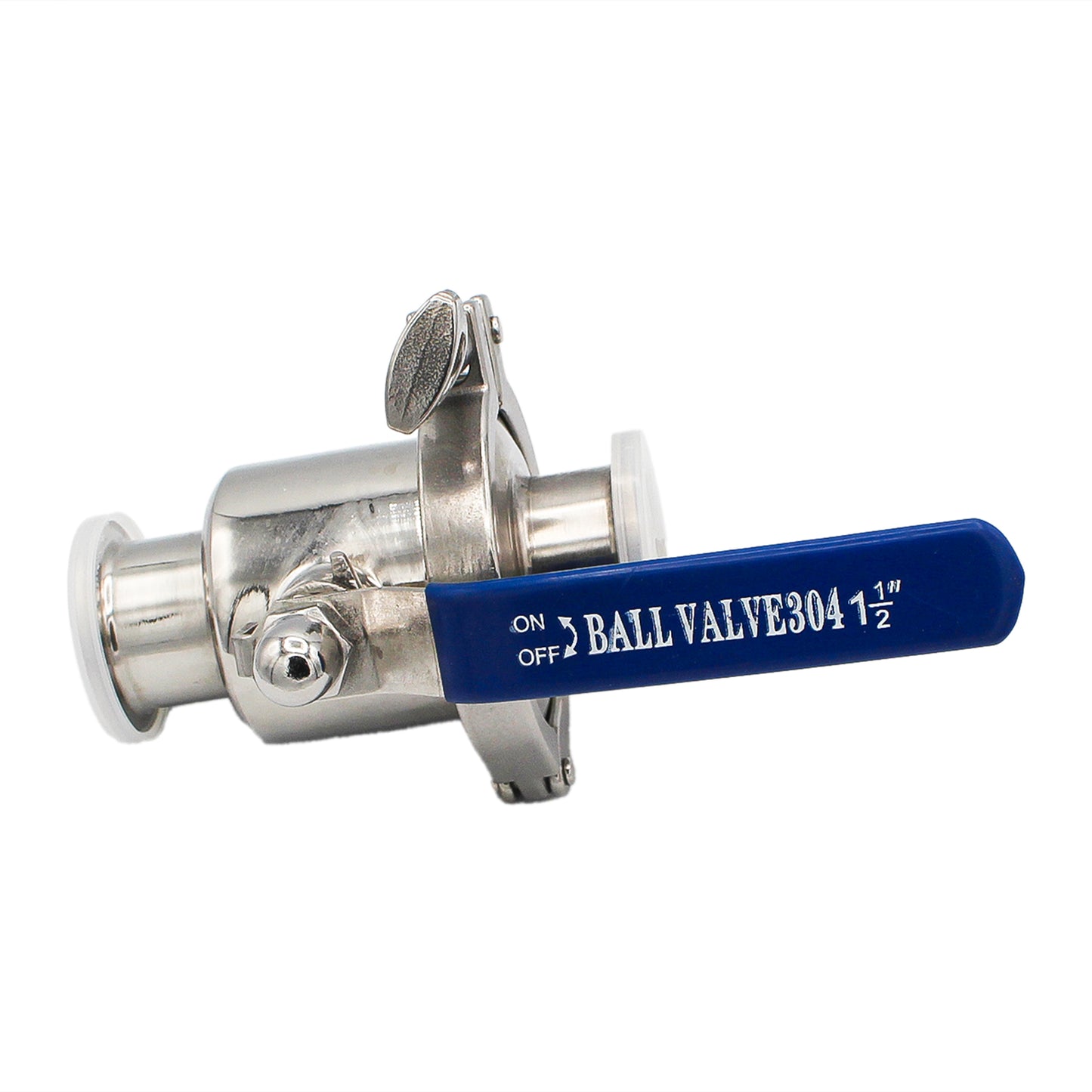 1.5" Tri Clamp Quick Clean Ball Valve - Tri Clover Sanitary Stainless Steel Fitting -  Canuck Homebrew Supply, Canada