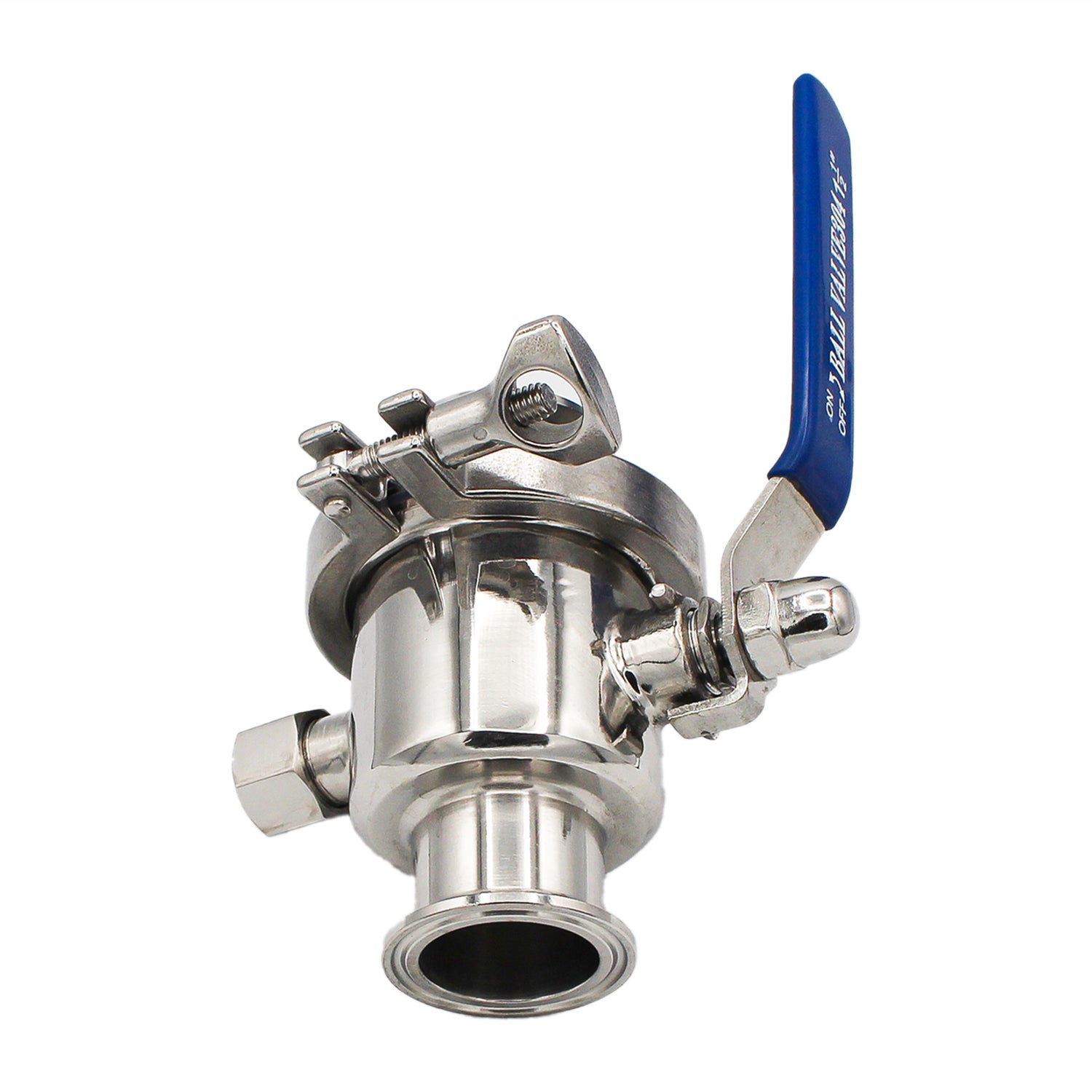 1.5" Tri Clamp Quick Clean Ball Valve - Tri Clover Sanitary Stainless Steel Fitting -  Canuck Homebrew Supply, Canada
