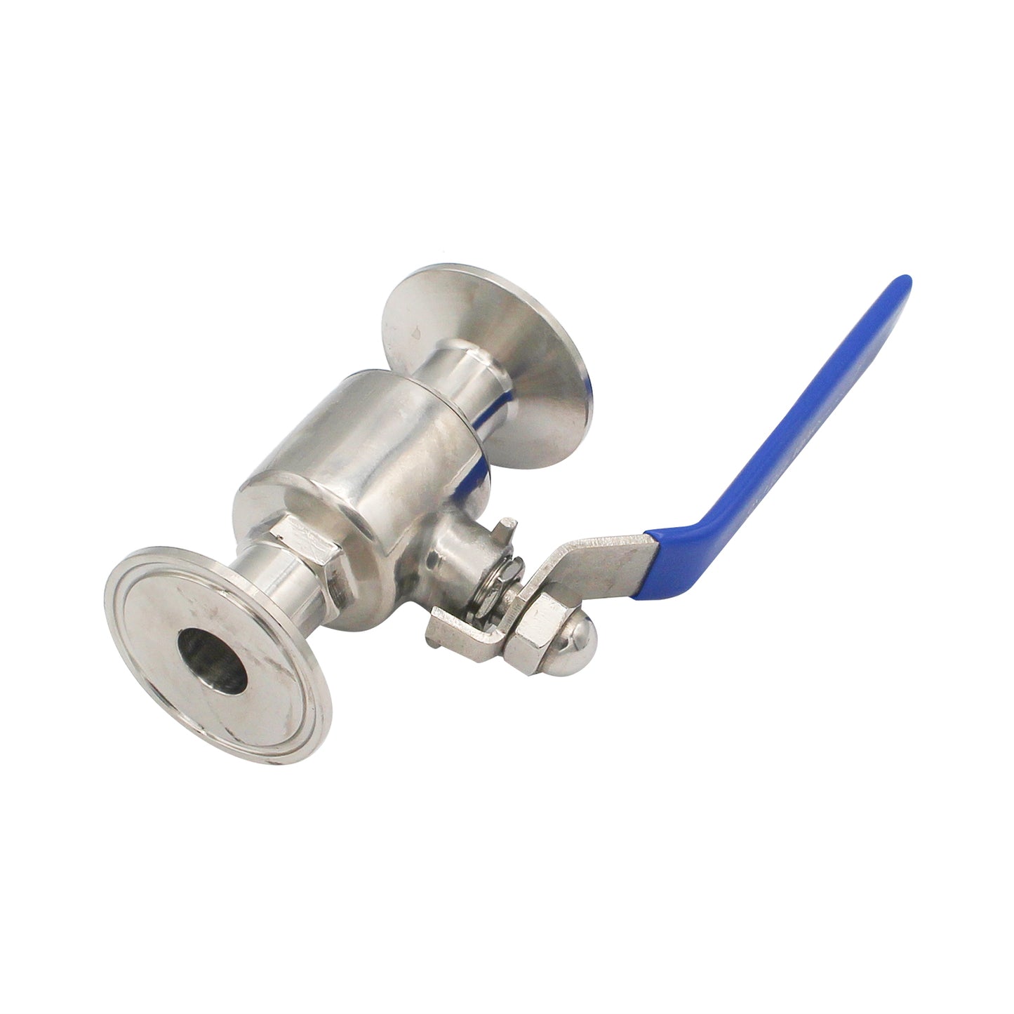 1.5" Tri Clamp Compact 2-Piece Ball Valve - Tri Clover Sanitary Stainless Steel Fitting