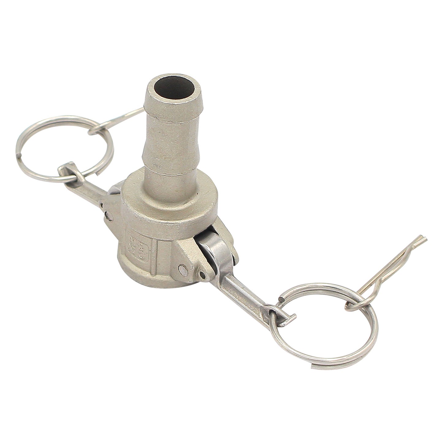 Stainless Steel 1/2" Type C High Flow Camlock - 5/8" Barb