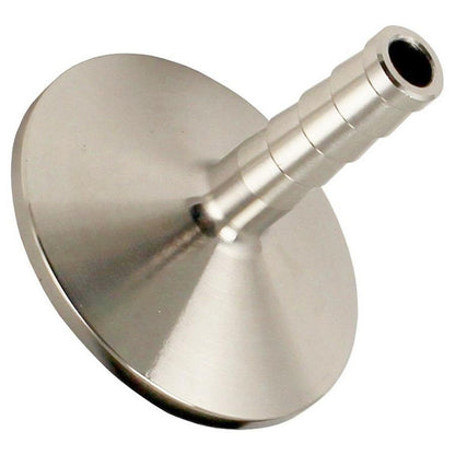 Stainless Steel TC Hose Barb - 1.5” TC with 3/8” Barb - Canadian Homebrewing Supplier - Free Shipping - Canuck Homebrew Supply