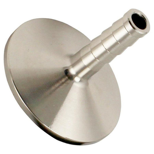 Stainless Steel TC Hose Barb - 1.5” TC with 3/8” Barb - Canadian Homebrewing Supplier - Free Shipping - Canuck Homebrew Supply