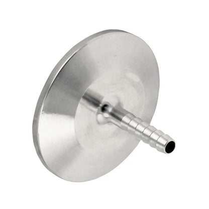 Stainless Steel TC Hose Barb - 1.5" TC with 1/4" Barb