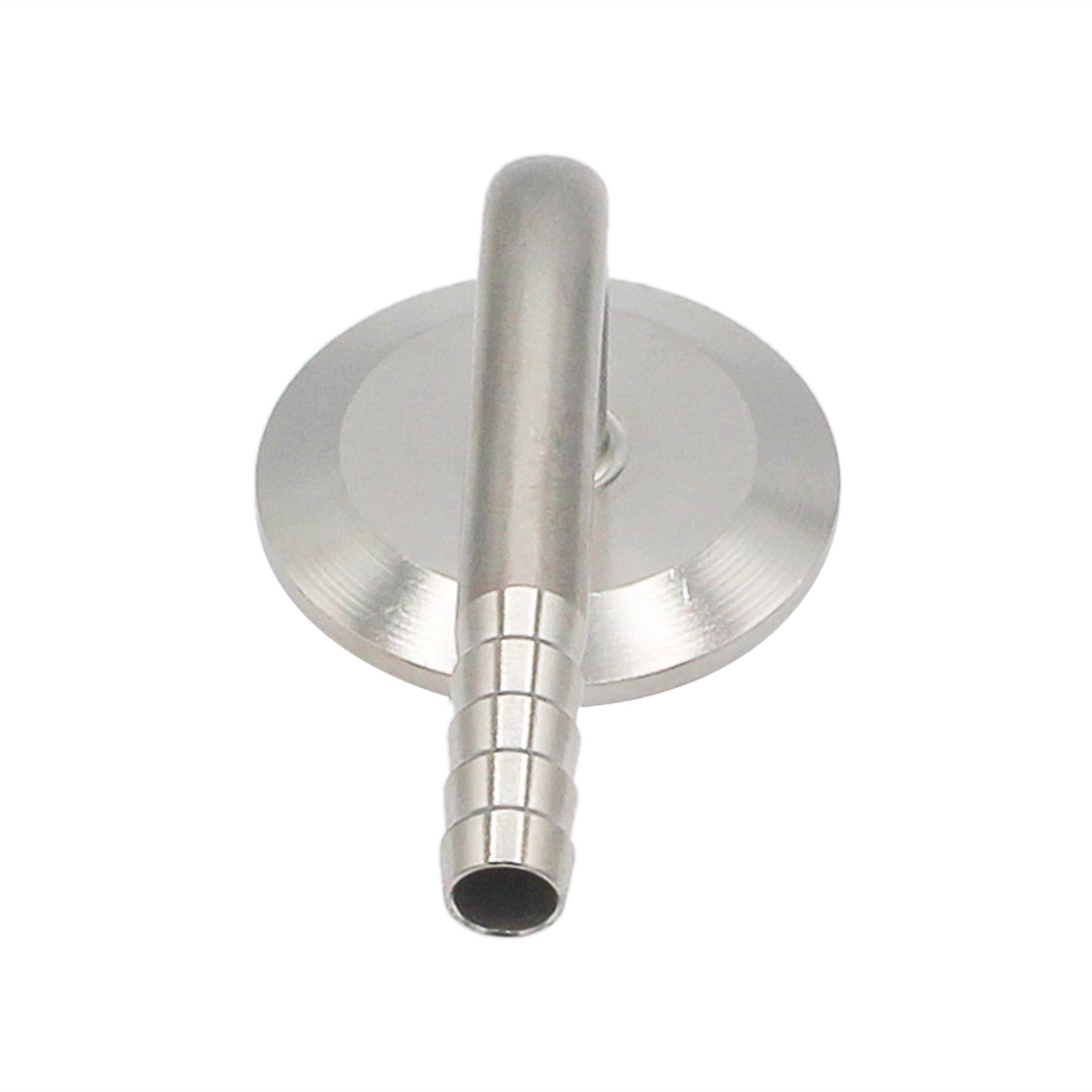Tri-Clover Stainless Steel 3/8" Hose Barb - 90° 1.5" TC Fitting -  Canuck Homebrew Supply, Canada