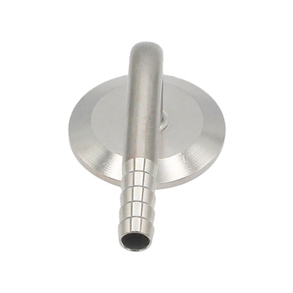 Tri-Clover Stainless Steel 3/8" Hose Barb - 90° 1.5" TC Fitting -  Canuck Homebrew Supply, Canada