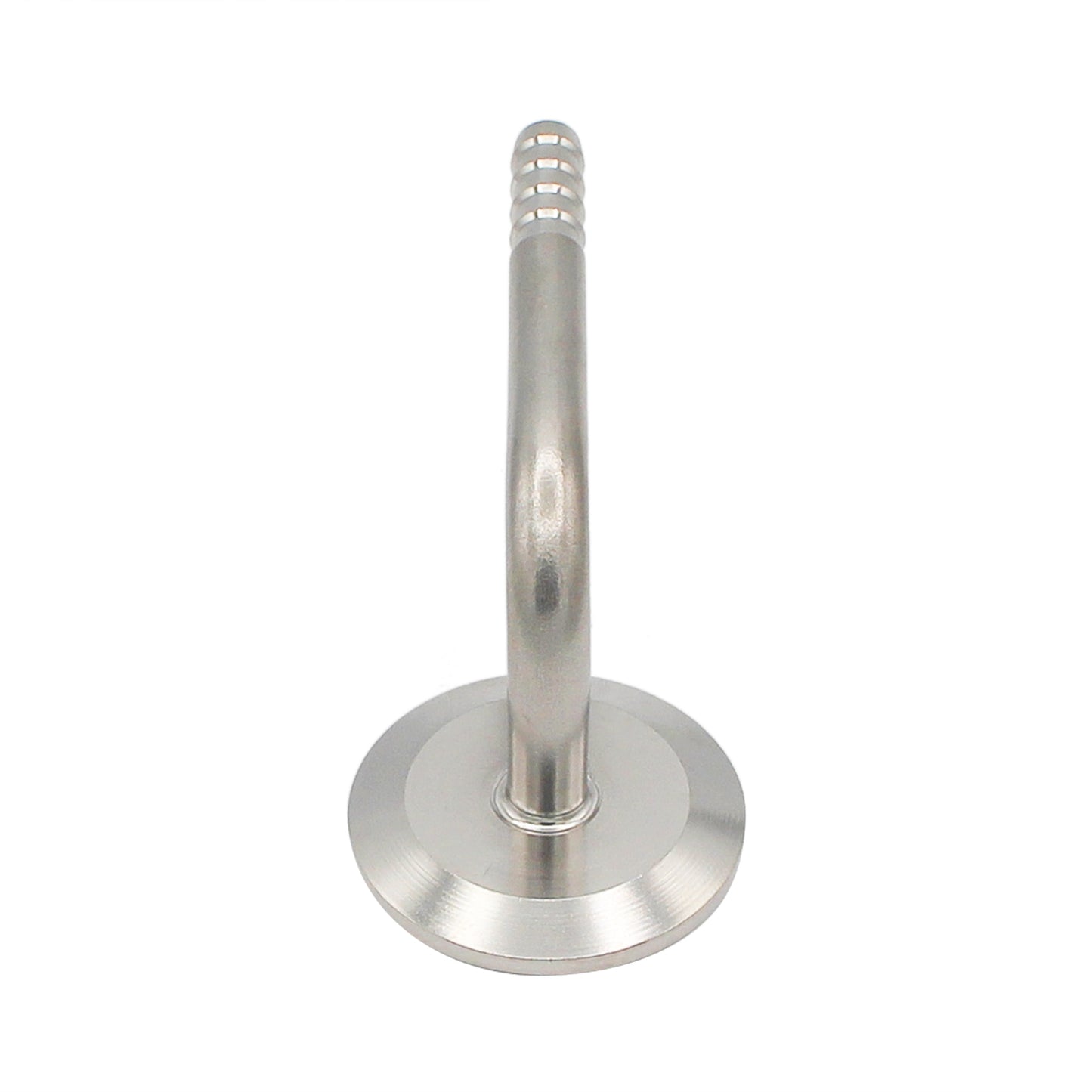 Tri-Clover Stainless Steel 3/8" Hose Barb - 90° 1.5" TC Fitting -  Canuck Homebrew Supply, Canada