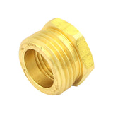 Brass 3/4" Male Garden Hose to 1/2" Female NPT
