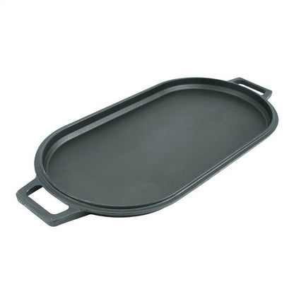 Bayou Classic Cast Iron Oval Fryer - 6 Qt. [7477]