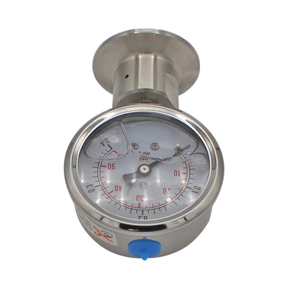 Tri Clover Pressure Gauge - 1.5" TC 0-60 PSI -  Canuck Homebrew Supply, Canada