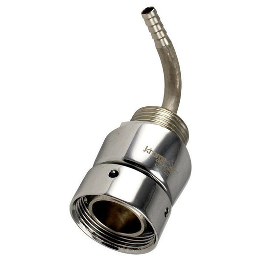 Stainless Steel Column Shank - 3/16" Bore - Canadian Homebrewing Supplier - Free Shipping - Canuck Homebrew Supply