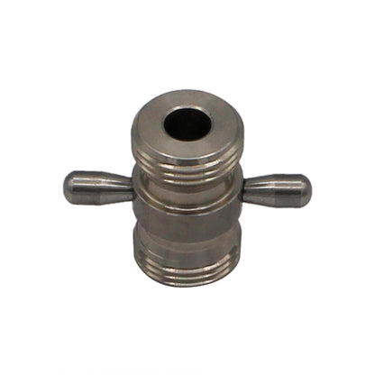 Taprite 5/8" BSP Duplex Coupler - Chrome Plated Brass Pipe Fitting
