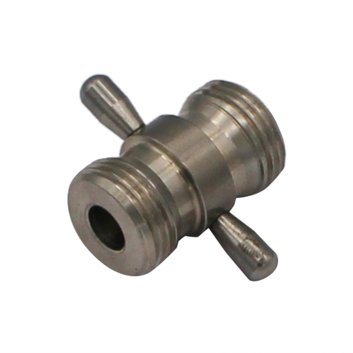 Taprite 5/8" BSP Duplex Coupler - Chrome Plated Brass Pipe Fitting