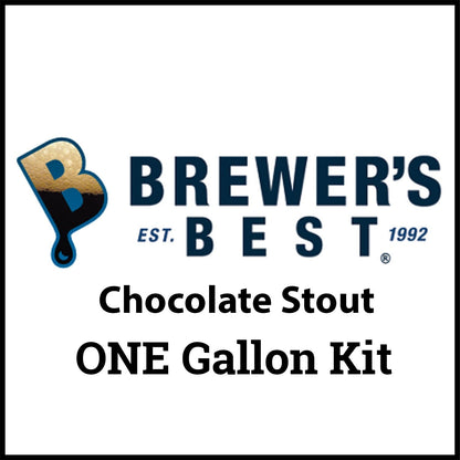 Brewer's Best Chocolate Stout Recipe Kit (One Gallon) - (1 Gal/ 3L) Beer Making Ingredient Kit