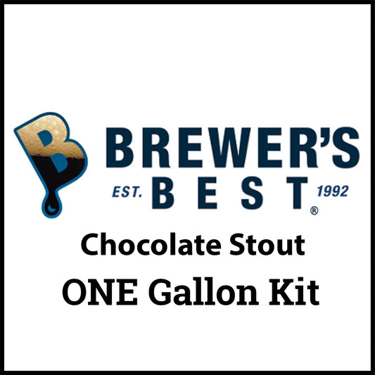Brewer's Best Chocolate Stout Recipe Kit (One Gallon) - (1 Gal/ 3L) Beer Making Ingredient Kit
