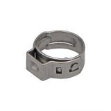Oetiker Stainless Steel Stepless Hose Clamp - Single Ear (10.5mm)