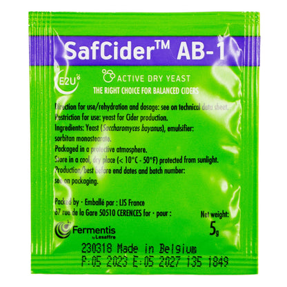 Safcider Yeast