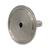 Ss Brewtech Hose Barb - 3/8" to 1.5 TC Cap