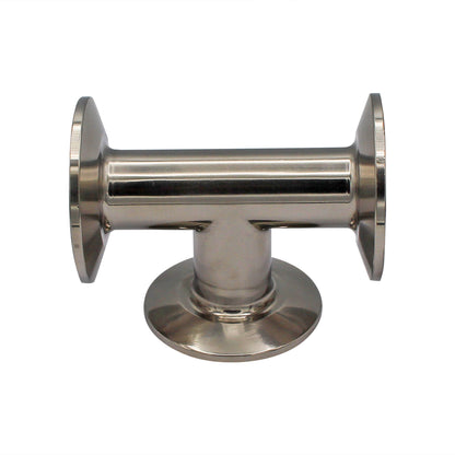 SS Brewtech 1.5" Micro Tee - Tri Clover Sanitary Stainless Steel Fitting