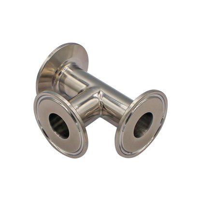 SS Brewtech 1.5" Micro Tee - Tri Clover Sanitary Stainless Steel Fitting