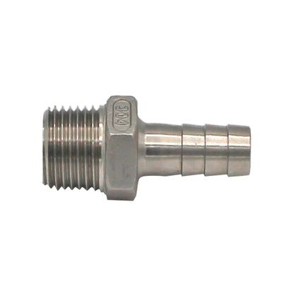 Ss Brewtech Hose Barb - 1/2" Male NPT x 1/2" Barb