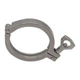 Stainless Steel Tri-Clover Clamp - 3" TC