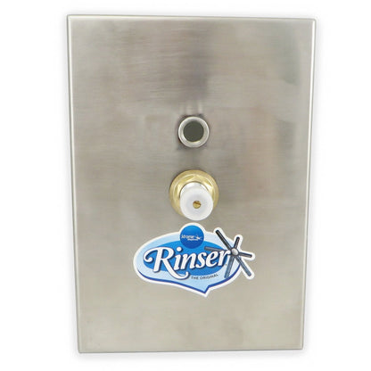 Stainless Steel Drip Tray with Drain & Spray Glass Rinser - 10" x 7/12" x 1" - Canadian Homebrewing Supplier - Free Shipping - Canuck Homebrew Supply