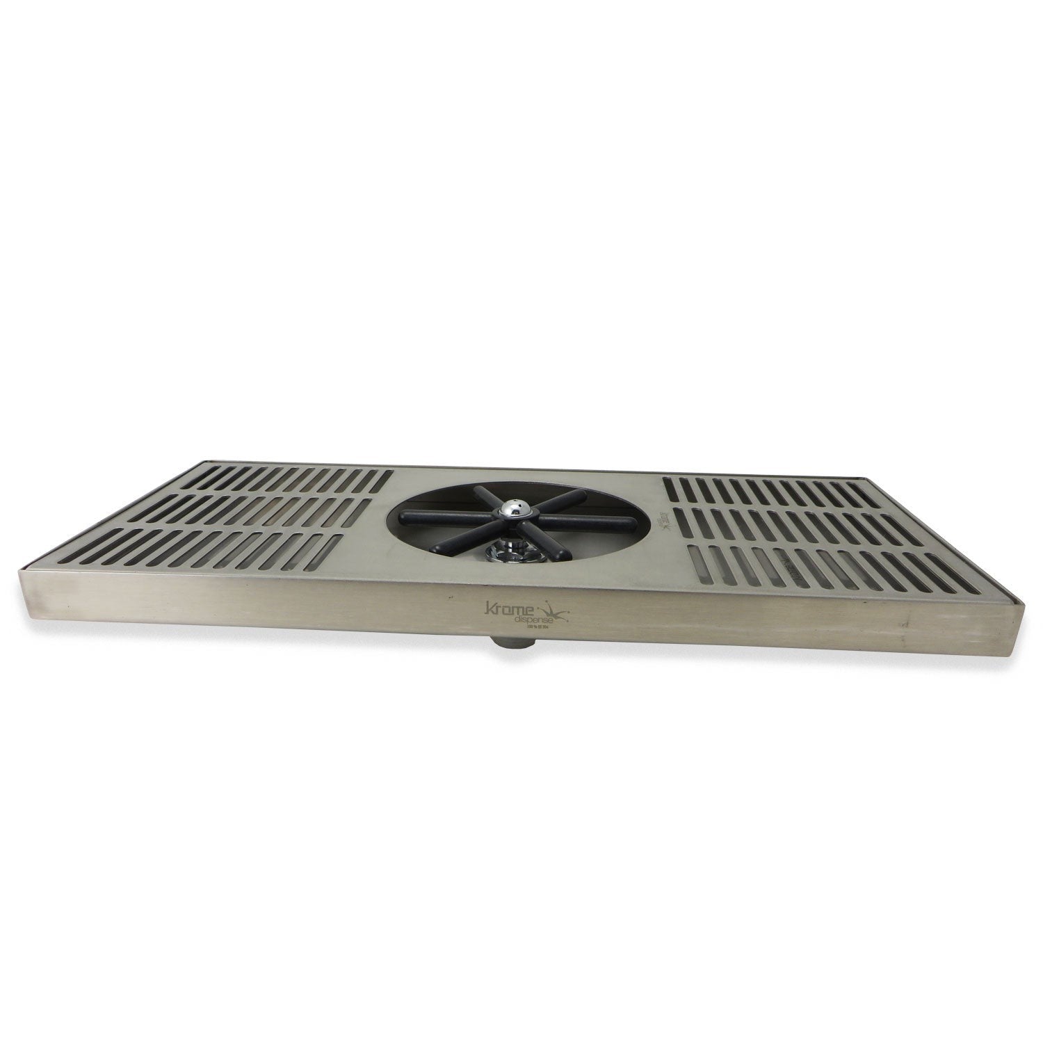 Stainless Steel Surface Mount Spray Glass Rinser - with Drain 15" x 7 1/2" x 1" - Canadian Homebrewing Supplier - Free Shipping - Canuck Homebrew Supply