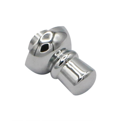 Top Hat Finial - Chrome Plated