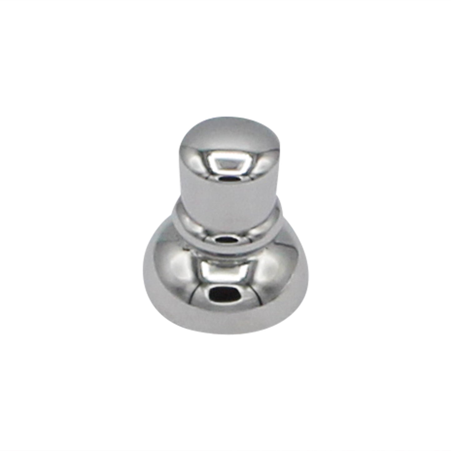 Top Hat Finial - Chrome Plated