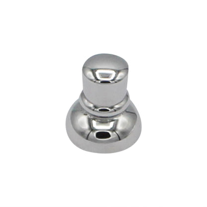 Top Hat Finial - Chrome Plated