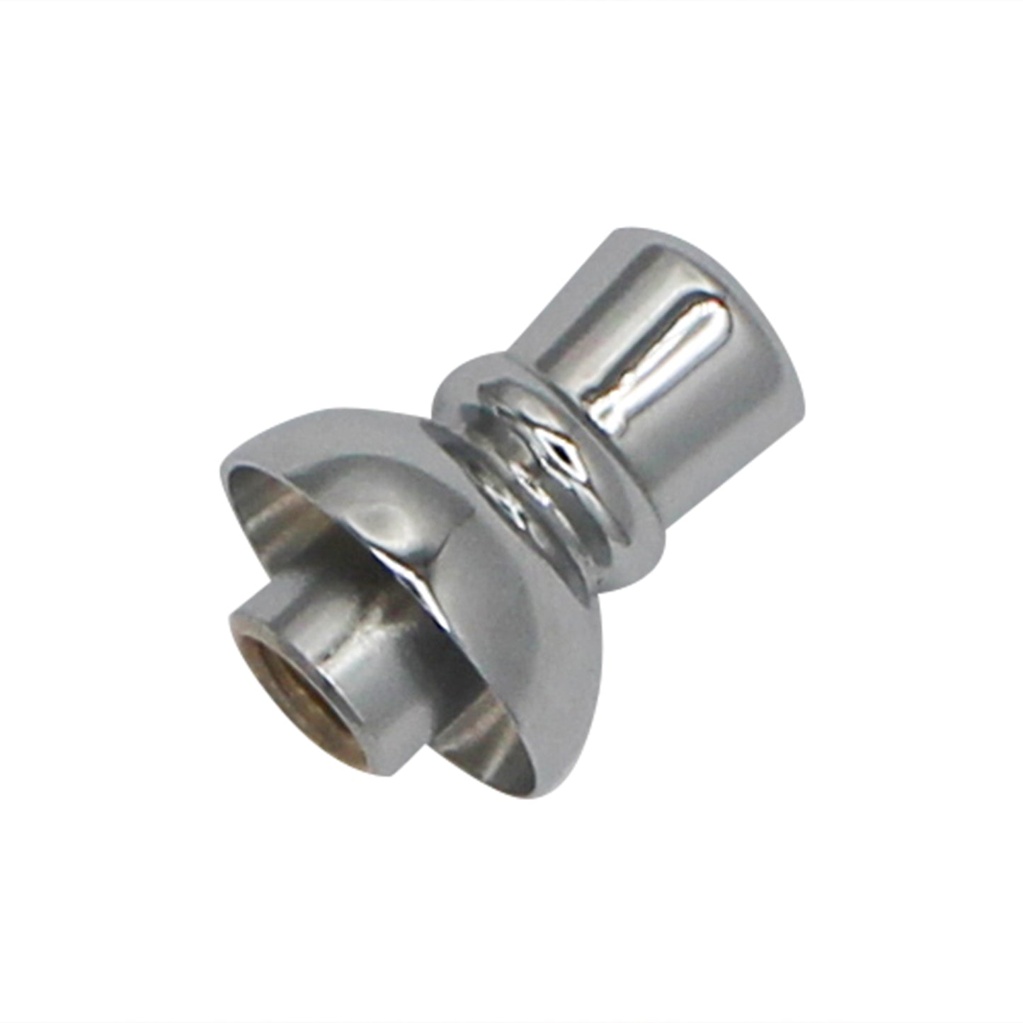 Top Hat Finial - Chrome Plated