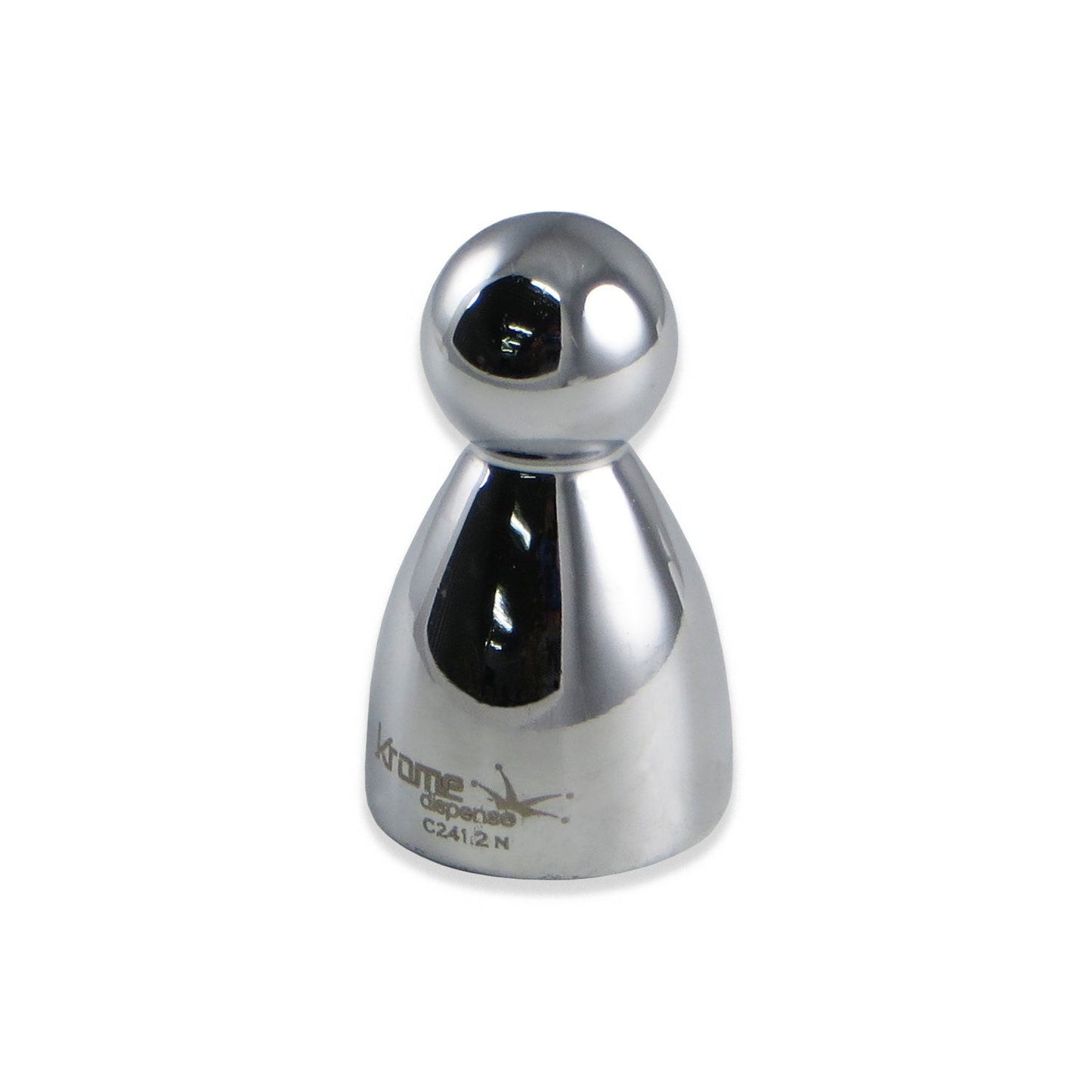 Chrome Plated Tap Handle Finial - 1 1/4" - Canadian Homebrewing Supplier - Free Shipping - Canuck Homebrew Supply