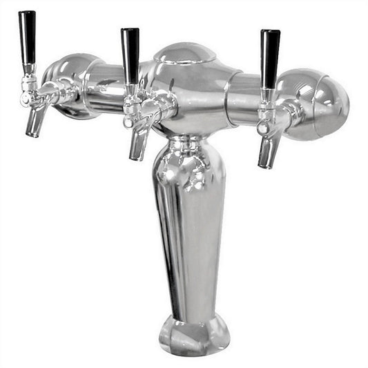 Inspire Beer Tower - Triple Faucet (Glycol Lines)