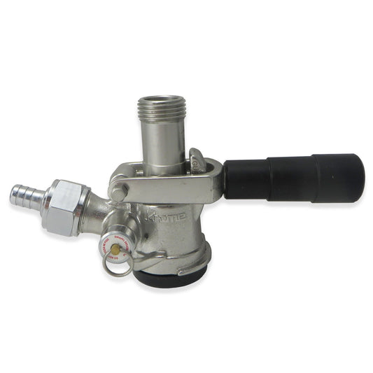 Sanke 'D' Coupler with Black Handle #C703 - Canadian Homebrewing Supplier - Free Shipping - Canuck Homebrew Supply