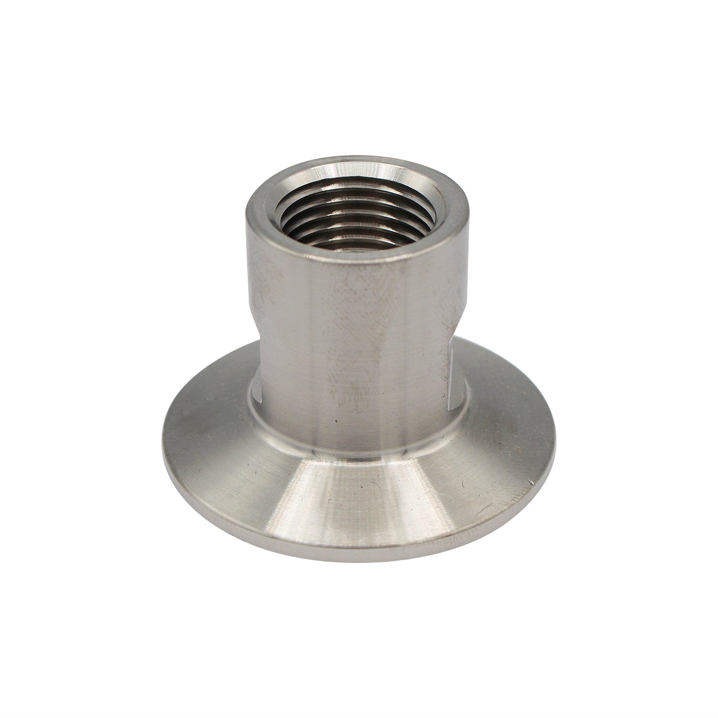 Ss Brewtech Stainless Steel Tri-Clover Fitting - 1.5" TC X 1/2" Female NPT