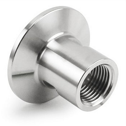 Ss Brewtech Stainless Steel Tri-Clover Fitting - 1.5" TC X 1/2" Female NPT