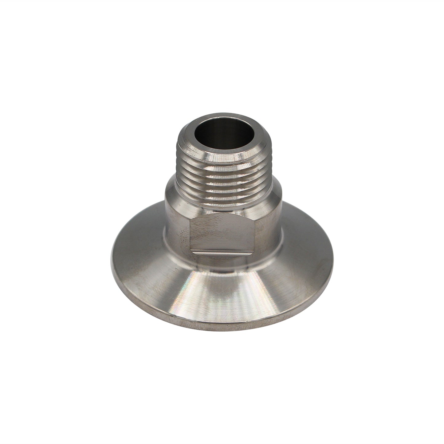 Ss Brewtech Stainless Steel 1.5" Tri-Clover X 1/2" Male NPT