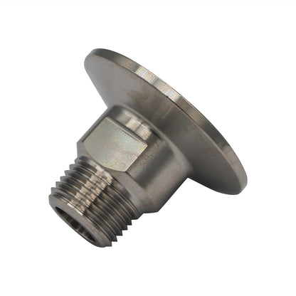 Ss Brewtech Stainless Steel 1.5" Tri-Clover X 1/2" Male NPT