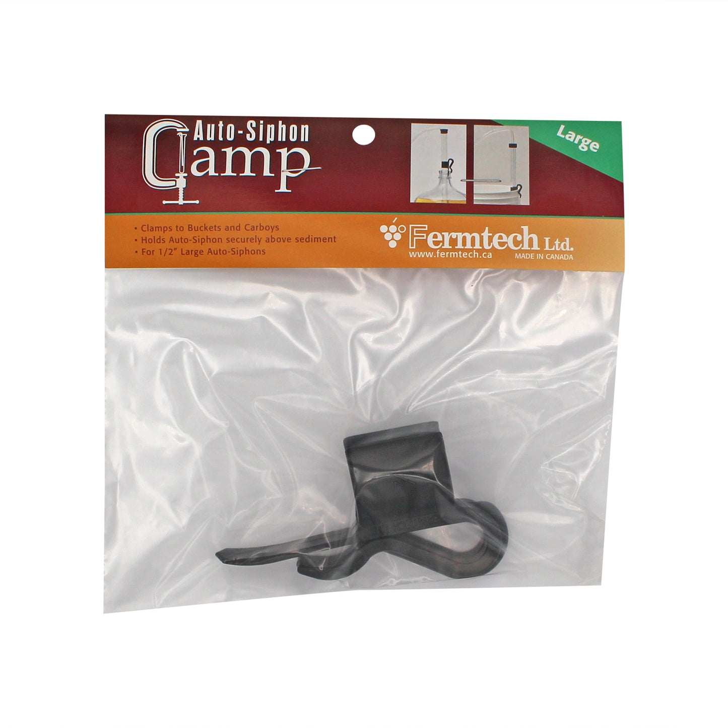 Fermtech Auto Siphon Clamp