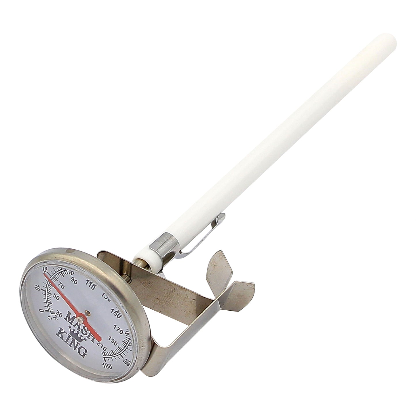 Mash King Clip on Dial Thermometer - 6" Probe